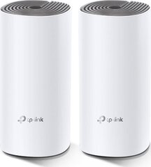 TP-Link Deco E4 AC1200 (2vnt. pakuotė) kaina ir informacija | Maršrutizatoriai (routeriai) | pigu.lt