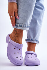 Moteriški guminiai "Crocs Violet Rabios 25437-22 kaina ir informacija | Šlepetės moterims | pigu.lt