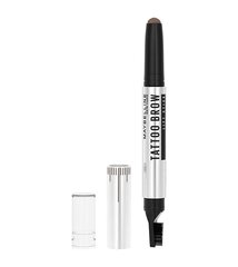 Antakių dažai Maybelline Tattoo Brow Lift Stick, 10 g, 03 Medium Brown kaina ir informacija | Antakių dažai, pieštukai | pigu.lt