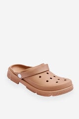 Women's Rubber Crocs Brown Rabios 25440-22 цена и информация | Женские тапочки | pigu.lt