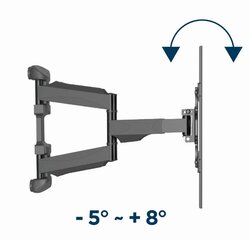 Gembird WM-75ST-01 цена и информация | Кронштейны для монитора | pigu.lt