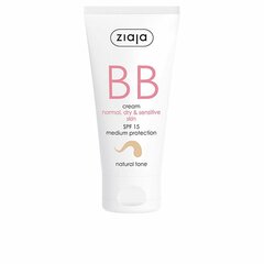 BB kremas Ziaja normaliai, sausai, jautriai odai Natural SPF15 50 ml kaina ir informacija | Makiažo pagrindai, pudros | pigu.lt