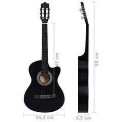 Akustinė gitara, 38" kaina ir informacija | Gitaros | pigu.lt