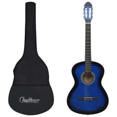 Klasikinės gitaros rinkinys pradedantiesiems, 12 dalių, 4/4 39" цена и информация | Гитары | pigu.lt