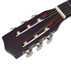 Klasikinės gitaros rinkinys vaikams, 8 dalių, 1/2 34" цена и информация | Гитары | pigu.lt