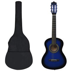 Klasikinės gitaros rinkinys pradedantiesiems, 8 dalių, 1/2 34" kaina ir informacija | Gitaros | pigu.lt