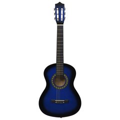 Klasikinės gitaros rinkinys pradedantiesiems, 8 dalių, 1/2 34" kaina ir informacija | Gitaros | pigu.lt