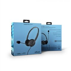 Energy Sistem Headset Office 2 Anthracite 452132 цена и информация | Наушники | pigu.lt