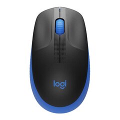 Logitech M190, mėlyna kaina ir informacija | Pelės | pigu.lt