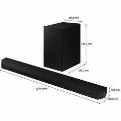 Samsung HW-Q600C kaina ir informacija | Namų garso kolonėlės ir Soundbar sistemos | pigu.lt