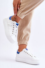 Women's Sport Shoes Blue and White Be First! 25684-21 цена и информация | Спортивная обувь, кроссовки для женщин | pigu.lt