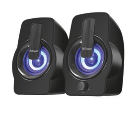 TRUST Gemi RGB P.M.P.O. 12 Watts 1xAudio-In Black 22948 цена и информация | Аудиоколонки | pigu.lt