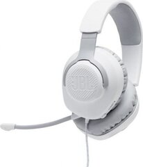 JBL JBLQUANTUM100WHT kaina ir informacija | Ausinės | pigu.lt