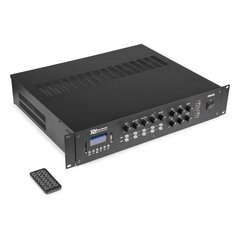 Power Dynamics PRM1202 100 В 2-зонный матричный усилитель 2x 120 Вт цена и информация | Домашняя акустика и системы «Саундбар» («Soundbar“) | pigu.lt