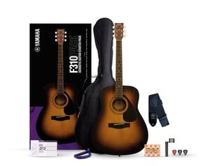 Akustinės gitaros komplektas Yamaha F310PIITBS kaina ir informacija | Gitaros | pigu.lt