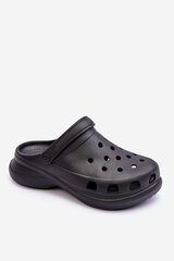 Putų "Crocs" sandalai ant stambaus vienintelio juodo Katniss 25777-21 kaina ir informacija | Šlepetės moterims | pigu.lt