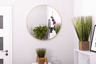 Зеркало, 80 см, серое цена и информация | Зеркала | pigu.lt
