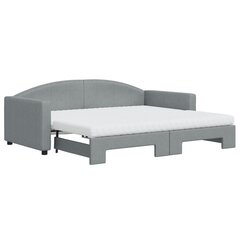 Sofa-lova , 90x190 cm, pilka цена и информация | Кровати | pigu.lt