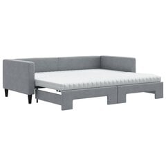 Sofa-lova , 90x190 cm, pilka kaina ir informacija | Lovos | pigu.lt