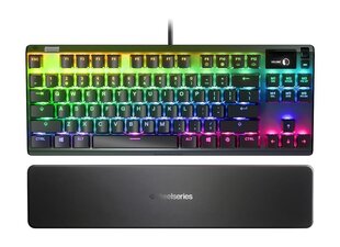 Žaidimų Klaviatūra SteelSeries Apex 7 TKL RGB - US layout - Gateron Red Switches kaina ir informacija | Klaviatūros | pigu.lt