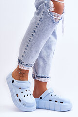 Шлёпанцы на платформе для женщин Crocs Beckett 26319-27, синие цена и информация | Женские тапочки | pigu.lt