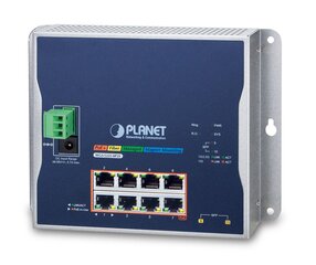 PLANET WGS-5225-8P2S network switch Managed L2+/L4 Gigabit Ethernet (10/100/1000) Power over Ethernet (PoE) Black kaina ir informacija | Komutatoriai (Switch) | pigu.lt