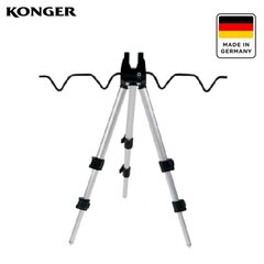 Держатель удочек Konger Simple Tripod Large, 48/92см цена и информация | Другие товары для рыбалки | pigu.lt