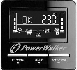 PowerWalker VI 1500 CW kaina ir informacija | Nepertraukiamo maitinimo šaltiniai (UPS) | pigu.lt