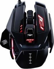 Mad Catz R.A.T. S3, черный цена и информация | Мыши | pigu.lt