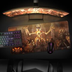 Коврик для мыши Blizzard Diablo 2 – Resurrected Mephisto Mousepad, XL цена и информация | Мыши | pigu.lt