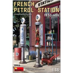 Klijuojamas Modelis MiniArt 35616 French Petrol Station 1930-40S 1/35 kaina ir informacija | Klijuojami modeliai | pigu.lt