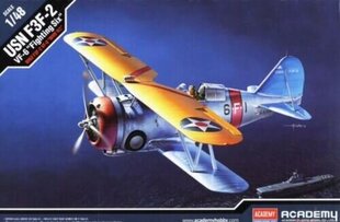 Klijuojamas Modelis Academy 12326 USN F3F-2 VF-6 FIGHTING SIX 1/48 kaina ir informacija | Klijuojami modeliai | pigu.lt