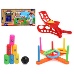 Įgūdžių žaidimų rinkinys BigBuy Fun Sport set 3in1 цена и информация | Игры на открытом воздухе | pigu.lt