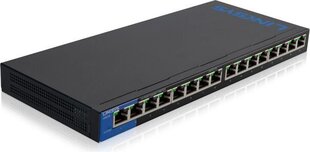 Linksys LGS116-EU kaina ir informacija | Komutatoriai (Switch) | pigu.lt