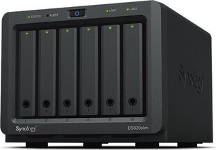 Synology DS620 kaina ir informacija | Išorinių kietųjų diskų dėklai | pigu.lt