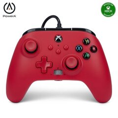 PowerA Enhanced laidinis valdiklis skirtas XBOX series X|S - Artisan Red kaina ir informacija | Žaidimų pultai | pigu.lt