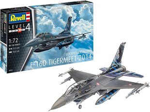 Klijuojamas modelis Revell F-16D Tigermeet, pilkas kaina ir informacija | Klijuojami modeliai | pigu.lt