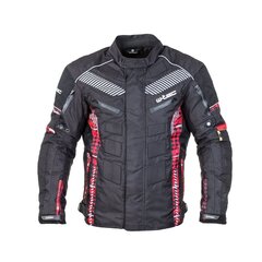 Vyriška Moto Striukė W-TEC KAMICER NF-2100 - Black-Red 6XL цена и информация | Мотоциклетные куртки | pigu.lt