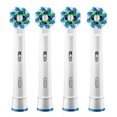 Насадки Braun Oral-B Crossaction EB50-4 цена и информация | Насадки для электрических зубных щеток | pigu.lt