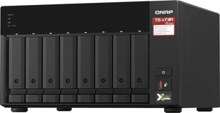 NAS STORAGE TOWER 8BAY 8GB/TS-873A-8G QNAP kaina ir informacija | Išorinių kietųjų diskų dėklai | pigu.lt