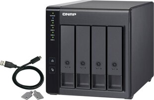 Процессор Qnap TR-004 цена и информация | Жёсткие диски (SSD, HDD) | pigu.lt