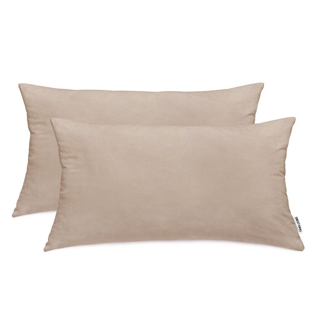 DecoKing dekoratyvinės pagalvėlės užvalkalas Amber, 40x80 cm, 2 vnt. цена и информация | Dekoratyvinės pagalvėlės ir užvalkalai | pigu.lt