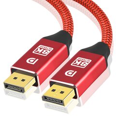 Reagle DisplayPort 1.4 DP, 1,5m цена и информация | Кабели и провода | pigu.lt