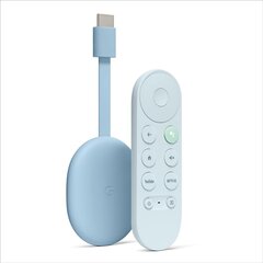 ТВ-тюнер Google Chromecast with Google TV (4K) Sky цена и информация | Мультимедиа-плееры | pigu.lt