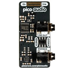 Pico Audio Pack, linijos išvestis ir ausinių stiprintuvas цена и информация | Электроника с открытым кодом | pigu.lt