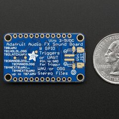 Audio FX Mini Sound Board, WAV / OGG 2MB grotuvas, Adafruit 2342 цена и информация | Электроника с открытым кодом | pigu.lt