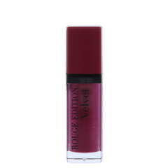 Skysti matiniai lūpų dažai Bourjois Paris Rouge Edition Velvet 7.7 ml, 14 Plum Plum Girl kaina ir informacija | Lūpų dažai, blizgiai, balzamai, vazelinai | pigu.lt