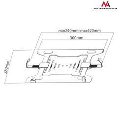 Maclean MC-764 32-80” цена и информация | Кронштейны и крепления для телевизоров | pigu.lt