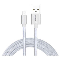 Kabelis USB 2.0-MicroUSB Eightt, 1 m kaina ir informacija | Kabeliai ir laidai | pigu.lt