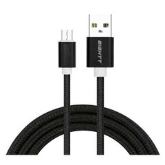 Kabelis USB-MicroUSB Eightt, 1 m kaina ir informacija | Kabeliai ir laidai | pigu.lt